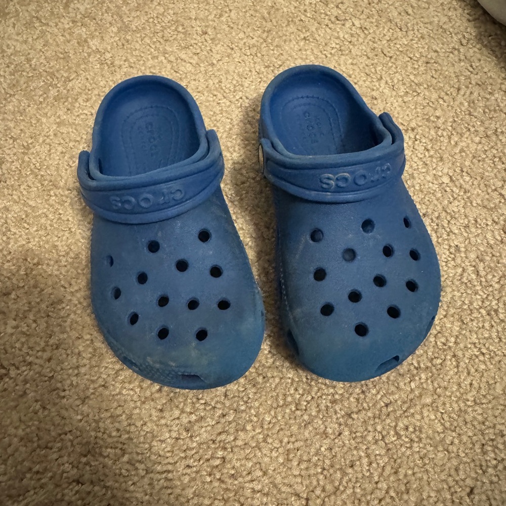 Blue Crocs